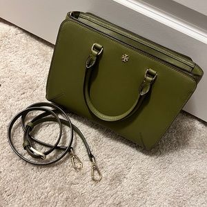 Tory Burch Green Olive crossbody bag